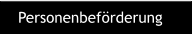 Personenbeförderung